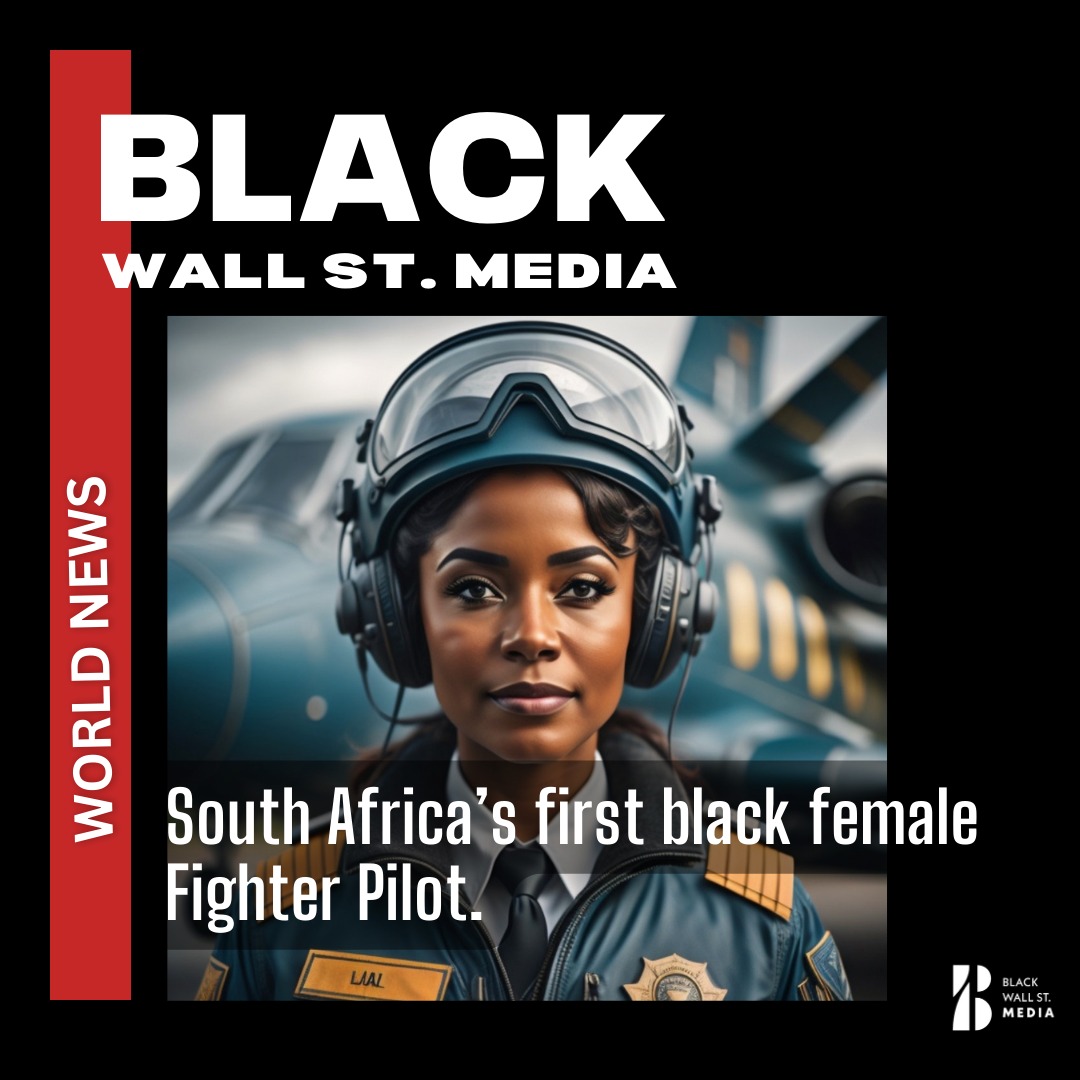 South Africa's first black female Fighter Pilot.