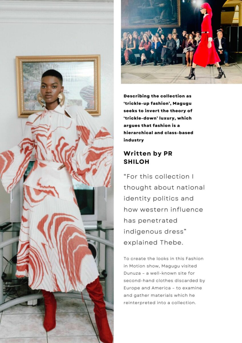 South Africa’s Thebe Magugu features in the V&A’s | Black Wall St Media