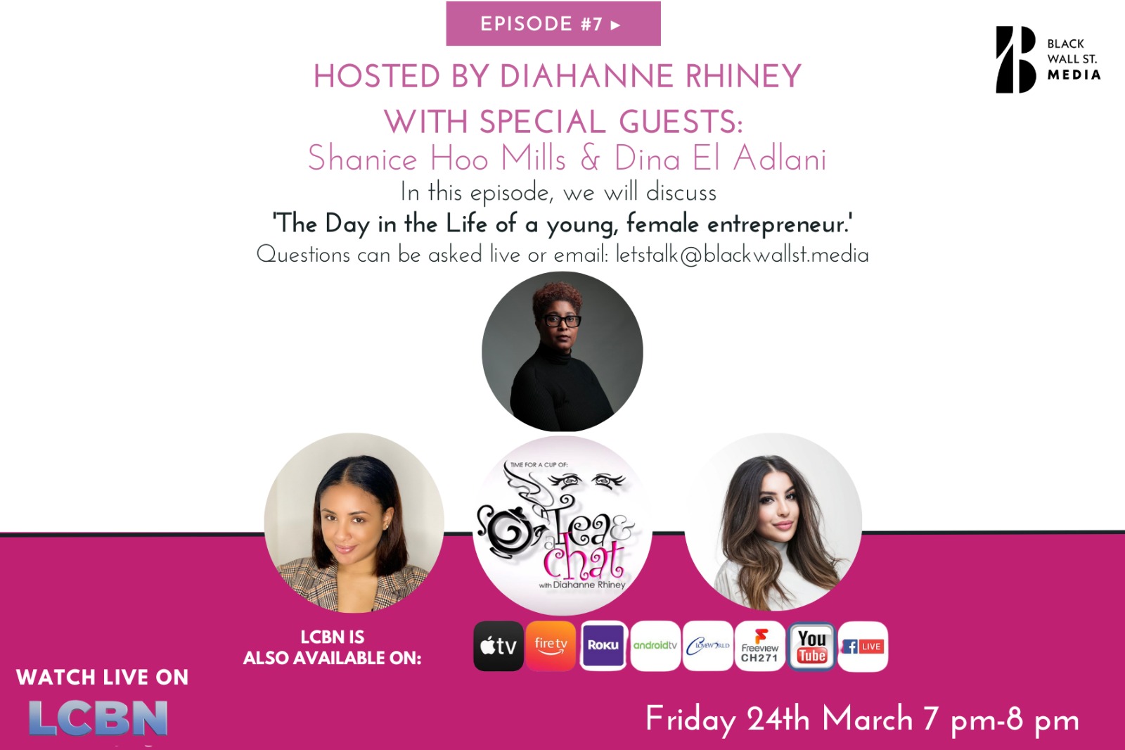 Tea & Chat With Diahanne Rhiney E7