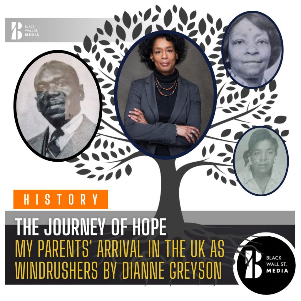 The Journey of Hope: My Parents' Arrival in the UK as Windrushers