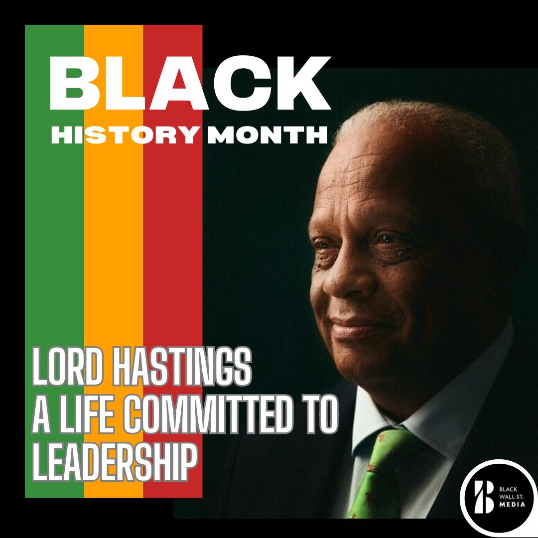 Lord Hastings: a Life committed to Leadership