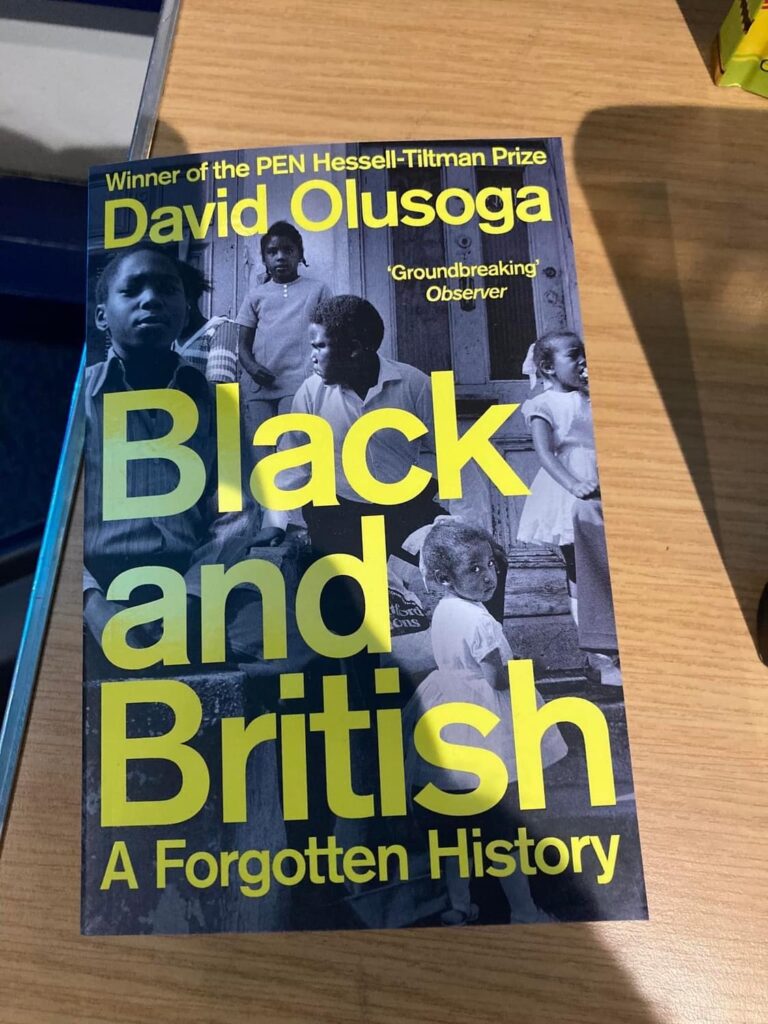 BLACK AND BRITISH BY DAVID OLUSOGA